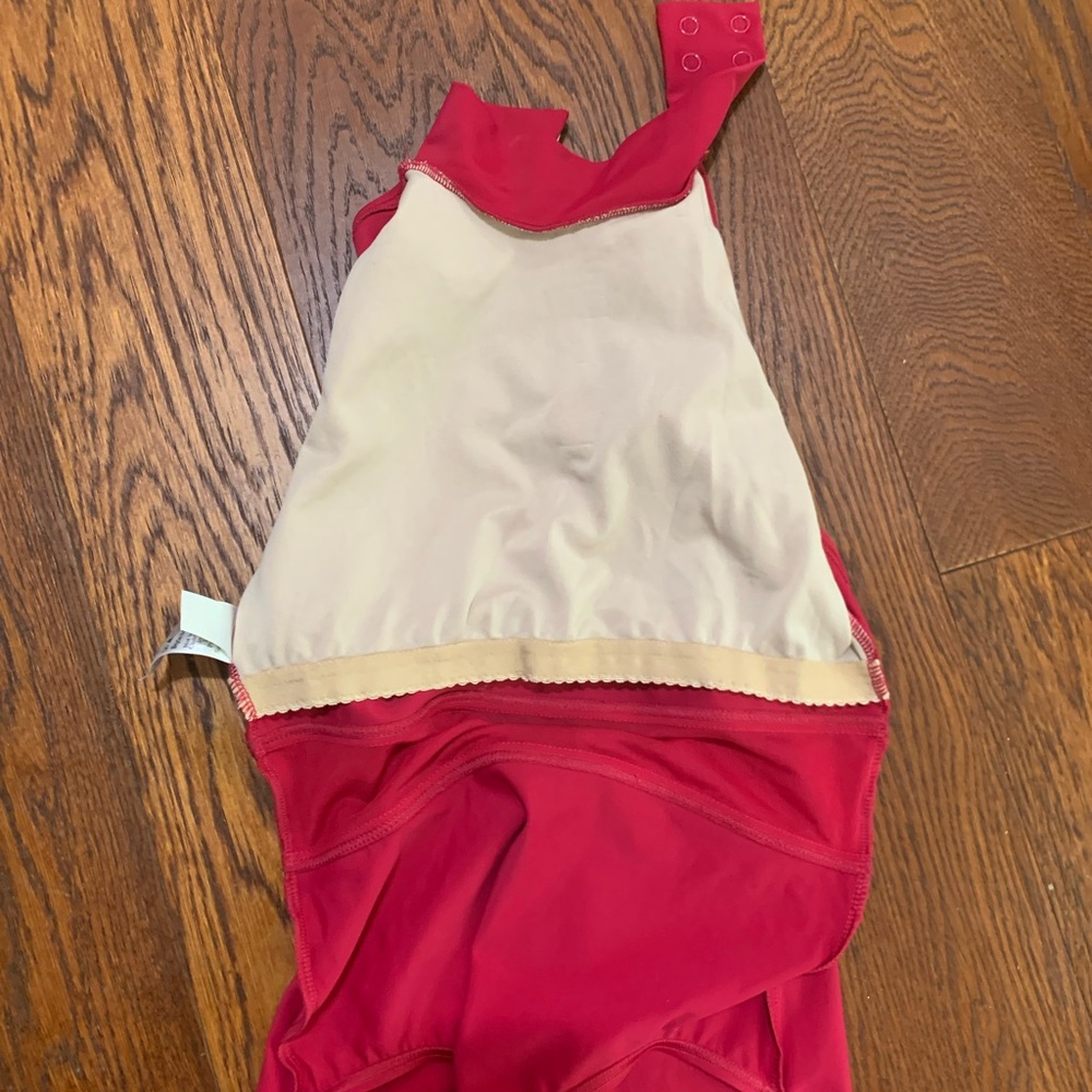 Balera Red and Beige Dancewear